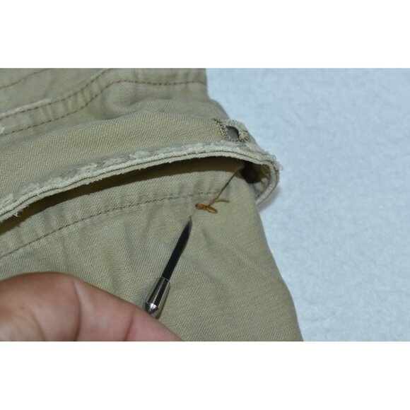 American Eagle Mens Pants Size 34x32 Combat Trouser Wide Leg Cargo Vintage-Flaws - Picture 7 of 16